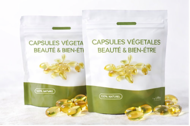 CAPSULES VÉGÉTALES BEAUTÉ & BIEN-ÊTRE – ÉCLAT, VITALITÉ & FORME NATURELLE 💛