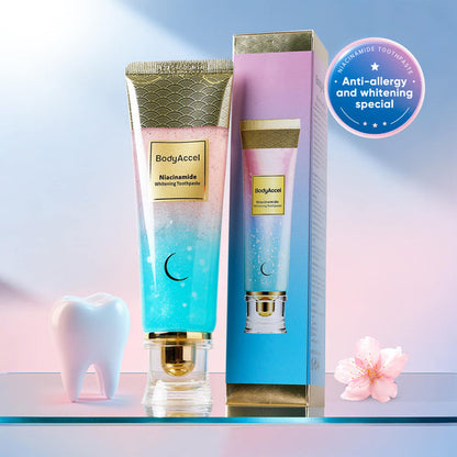 🦷DENTIFRICE BLANCHISSANT AU NIACINAMIDE 100% APPROUVÉ✅