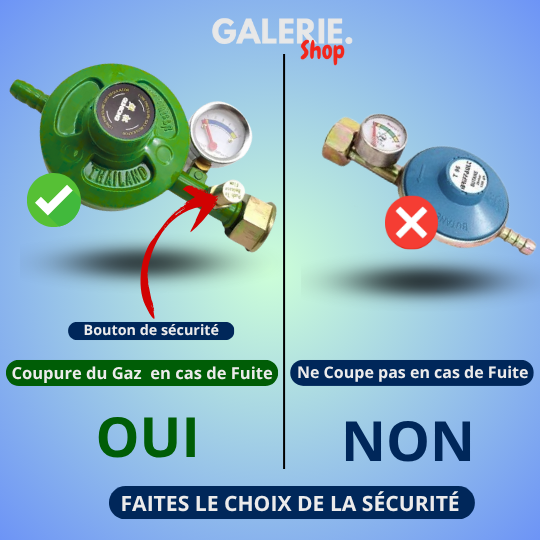 🔥🛡️ Détendeur de Gaz Sécurisé avec Indicateur de Niveau – La Protection Intelligente pour Votre Maison ! 🏡🔥