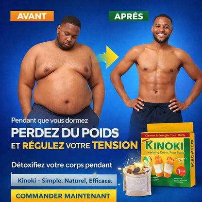 🌿 Patch Kinoki Détox – Élimine les toxines pendant votre sommeil 🌙